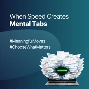 You can get more done with AI and still end the day feeling like your mind never caught up.