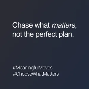 You can chase plans and still miss what matters right in front of you.