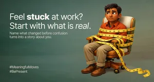 Feeling stuck at work gets worse when support disappears