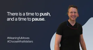 Growth lives in knowing when to push and when to pause