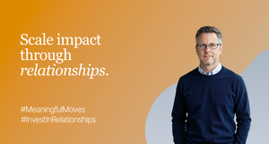 Your impact scales with the network you build, not the tasks you complete