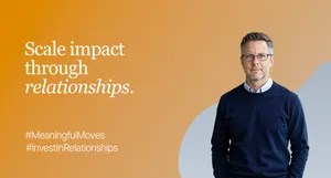 Your impact scales with the network you build, not the tasks you complete