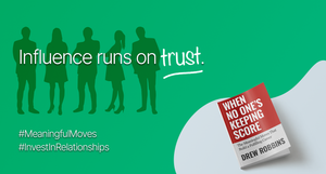 You don't need to put on a performance to influence, you need trust that crosses teams