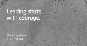 Just a bit of courage can be the beginnings of the leader a team needs