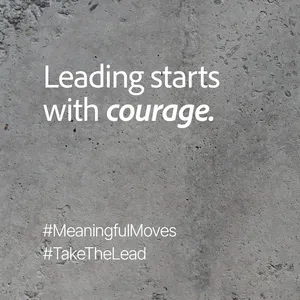 Just a bit of courage can be the beginnings of the leader a team needs