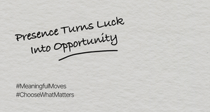 The biggest breaks in your career don't always arrive as grand announcements or formal invitations