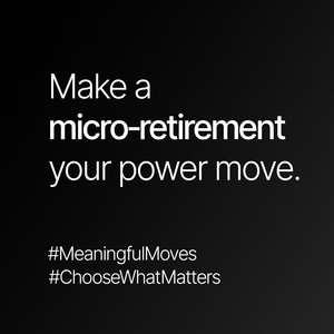 What if the boldest career move you make this year is stopping on purpose?