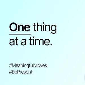 Multitasking is the quiet thief of focus, making us busy but less effective