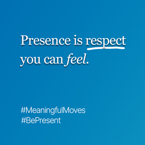 When we are not seen or heard, we feel small and unimportant