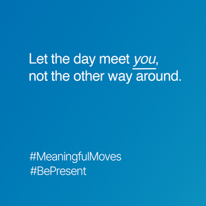 Presence starts before work, not in the middle of it.