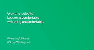 Growth happens when you learn to welcome feedback, even if it feels uncomfortable