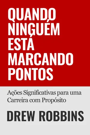 Quando Ninguém Está Marcando Pontos — capa do livro em português